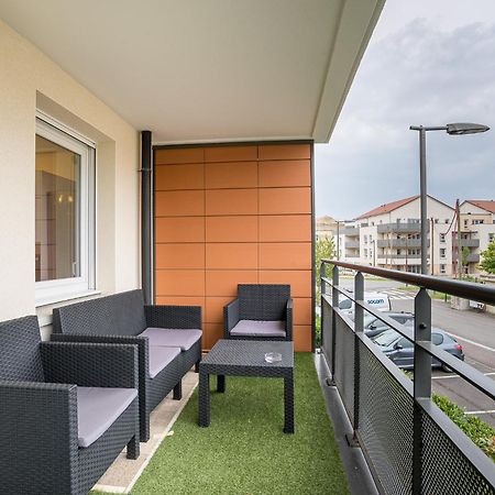 Spacieux - 4 Pers' - Balcon - 2 Lits - Parking Вуаппи Экстерьер фото