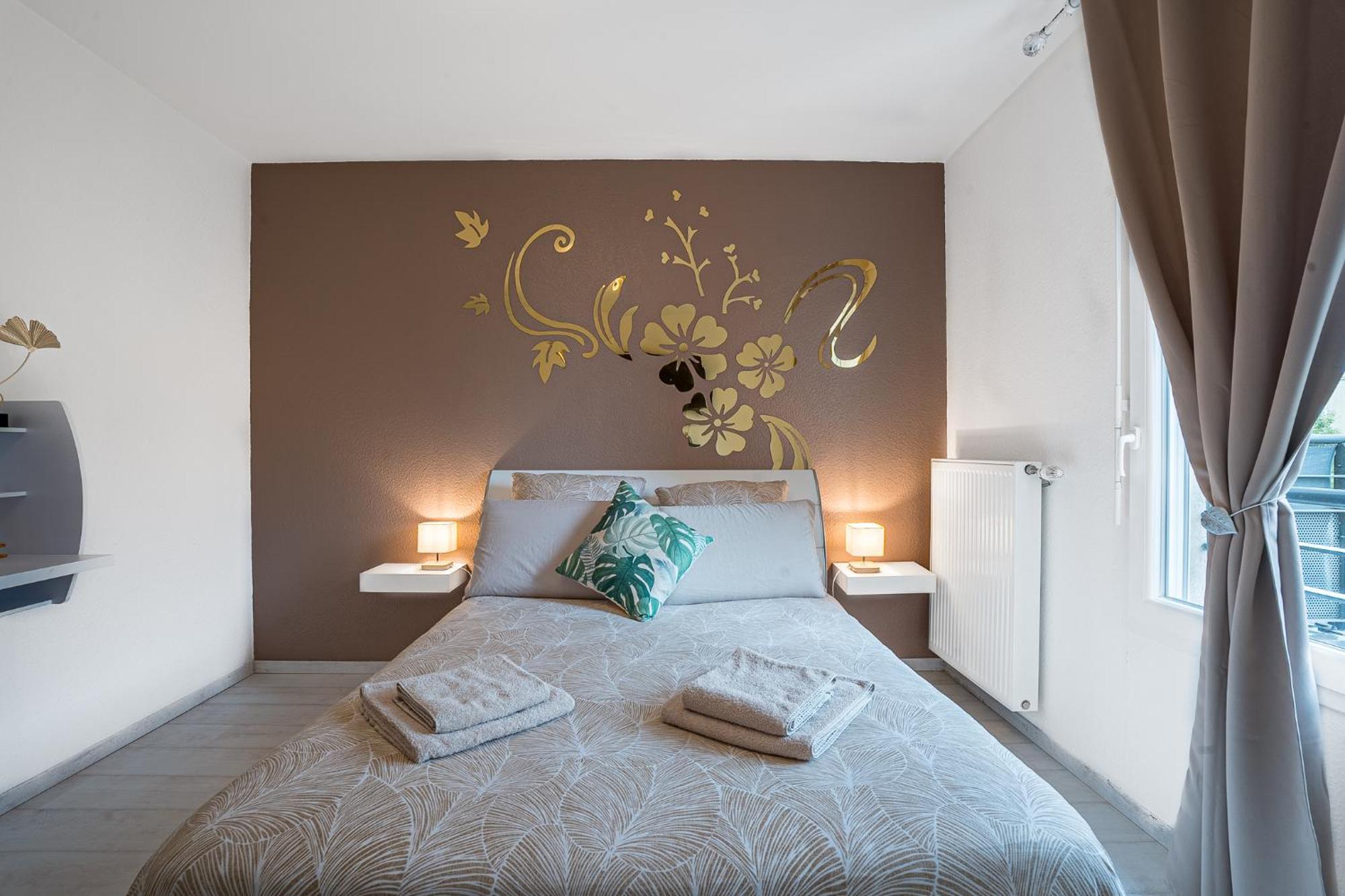 Spacieux - 4 Pers' - Balcon - 2 Lits - Parking Вуаппи Экстерьер фото