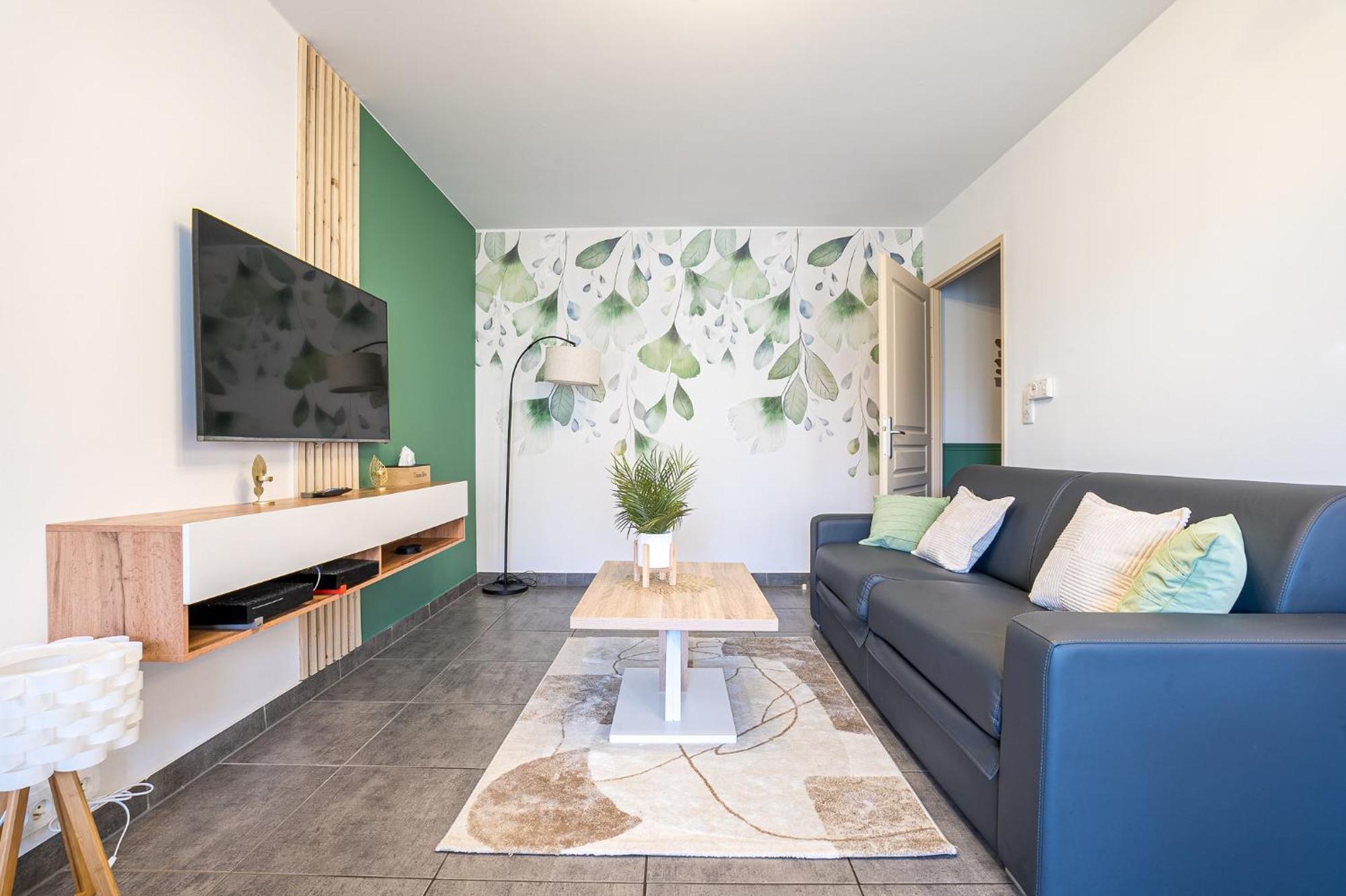 Spacieux - 4 Pers' - Balcon - 2 Lits - Parking Вуаппи Экстерьер фото
